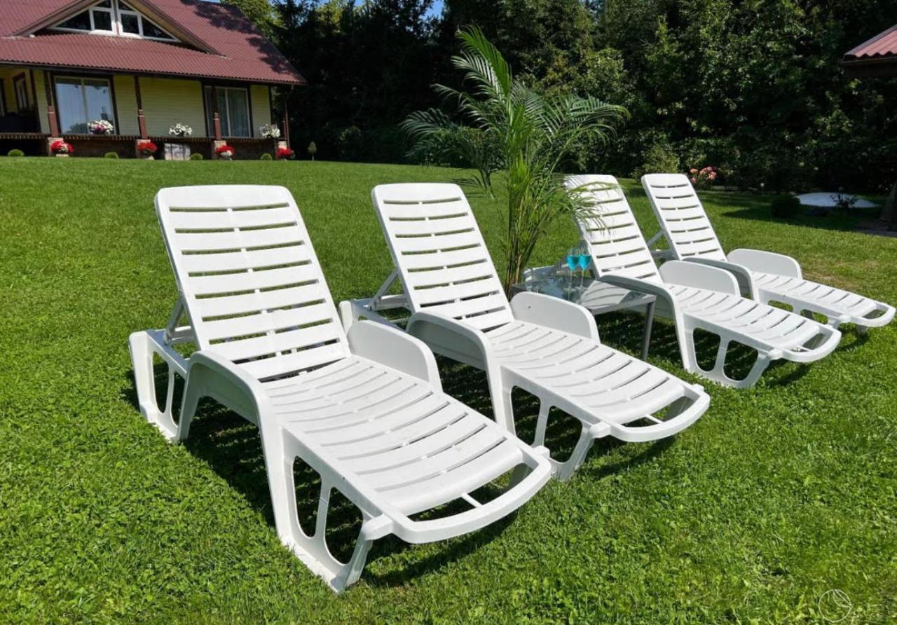 Villa Aguona Royal Oasis à Molėtai Extérieur photo